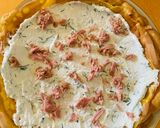 Pas rețetă Clătite cu crema de brânza și ton ! 4 fotografie
