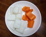 Hình bước làm 1 của món MÌ UDON HẢI SẢN homemade
