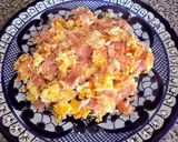 Foto del paso 1 de la receta: Huevos revueltos con jamón