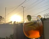 A picture of step 5 of Saudi champagne.