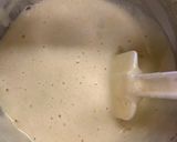 A picture of step 2 of Einkorn maple roll cake.