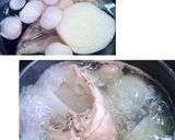 Hình bước làm 1 của món Súp thanh cua, hạt chia