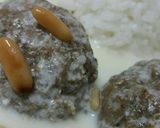A picture of step 3 of Kofta in Yogurt Sauce.