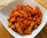 Foto del paso 4 de la receta: Pasta con chorizo vegano