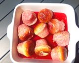 Une image de l'étape 3 de Babas rhum fraises.