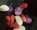 Foto langkah ke 1 dari resep Tumis Teri Bunga Pepaya.