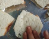 A picture of step 4 of Dahi ke sholey fried hung curd roll.