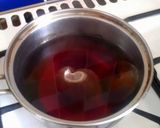 A picture of step 1 of Vickys Sparkling Peach Tea, GF DF EF SF NF.