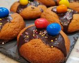 Foto del paso 9 de la receta: Galletas de M&M's de cacahuete y chocolate