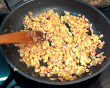 Foto del paso 5 de la receta: Pastel salado de patatas, carne y salsa de tomate