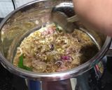 A picture of step 5 of Spicy Mutton Curry in the Traditional Goan 'Recheado Masala' Paste 😋.