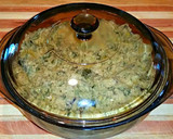 A picture of step 3 of Mike's Hot & Creamy Seafood Artichoke Spinach Dip.