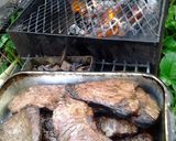 A picture of step 4 of steaks.