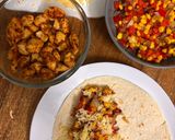 Pas rețetă Quesadilla cu pui și legume 4 fotografie