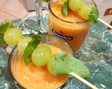 Foto del passaggio 6 della ricetta Smoothie alle pesche e melone
