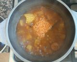 Foto del paso 4 de la receta: Guiso "de invierno" con lentejas peladas. #globalcookpadgames2024