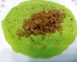 A picture of step 10 of Coconut Crepe Roll /Kuih Ketayap.
