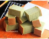Foto langkah ke 11 dari resep Ogura Cake Green Tea Selembut Kapas.