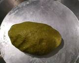 Spinach mutter puri recipe step 4 photo
