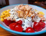 Foto del paso 3 de la receta: Ensalada tibia de salmón y palta