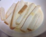 耳朵麵包&豆腐卡士達醬的食譜步驟2照片