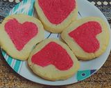 A picture of step 12 of Vanilla heart cookies.