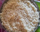 A picture of step 1 of Khichuri.
