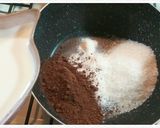 Foto langkah ke 8 dari resep Puding Busa Jeruk Lapis Cokelat.
