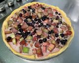 Une image de l'étape 12 de Tarte rhubarbe cassis.
