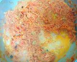 A picture of step 3 of Carrot halwa with condensed milk.