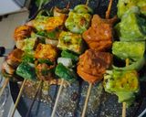 A picture of step 5 of Tandoori Paneer Tikka.