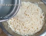 A picture of step 3 of Ginger & Garlic Noodles Without MSG and Food Colour.