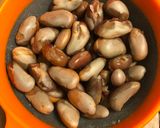 A picture of step 1 of Jackfruit Seed Thoran.