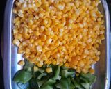 કોર્ન કેપ્સિકમ સબ્જી(corn cepsicom sbji Recipe in Gujarati) રેસીપી સ્ટેપ2ફોટો
