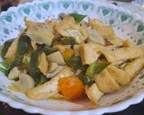 Foto langkah ke 3 dari resep Tahu Jamur Cabe Ijo.