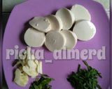 Foto langkah ke 2 dari resep Tofu keriting goreng tepung (Tofu keriting tabur hijau🍤).