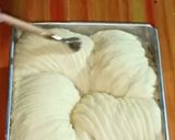 Foto langkah ke 6 dari resep Resep roti viral wool roll bread, enak, empuk dan lembut.