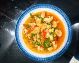 รูปขั้นตอนการทำที่ 5 ของ กุ้งผัดพริก