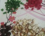 A picture of step 1 of Dry Fruit ice cream.