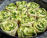 Foto del paso 4 de la receta: PAN De Mozzarella y Pesto de Perejil🌿 Dulce y Maní🥜...!