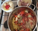 1934. Vörös lencse főzelék füstölt hússal és sült füstölt karajjal ! recept fázis 2 fotója
