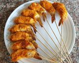 A picture of step 6 of Kunafa Prawns in Wasabi.