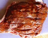 Foto del paso 6 de la receta: Picaña al romero y tomillo con ensalada naranverde