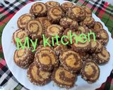 صورة لخطوة 9 من وصفة حلوى الحلزون ❤️🐌🐌🐌❤️