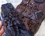 Foto langkah ke 8 dari resep Cokelat Mochi Cake.
