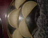 A picture of step 8 of Mava gujiya.