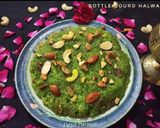 A picture of step 8 of Lauki Halwa (Bottle gourd Halwa).