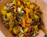 Zöldséges sertéstarja 🥕🫑🥔🧅🧄 recept fázis 3 fotója