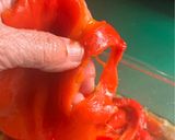 Foto del paso 3 de la receta Pimientos asados y esgarrats, con ideas de presentación