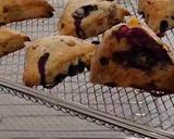 A picture of step 11 of Blueberry and White Chocolate Scones.